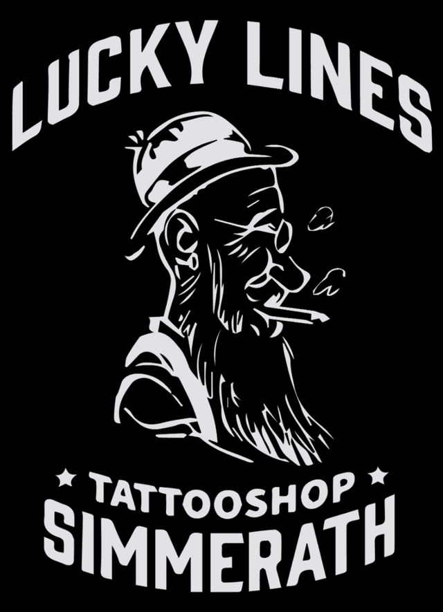 Lucky Lines Tattooshop Logo